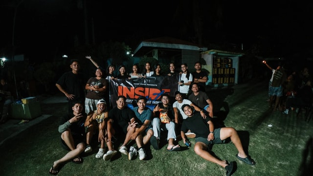 Young adults together at Vibes Camp