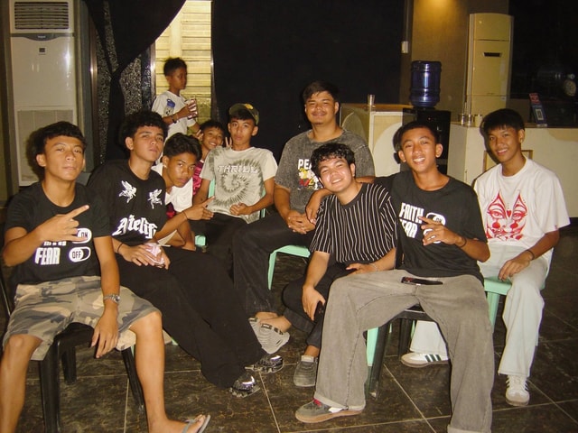 Friends at a Youth Ministry gathering